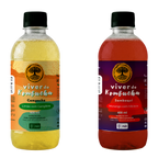 Kit com 12 Kombuchas de Limão e Morango 400ml
