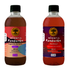 Kit com 12 Kombuchas de Uva e Morango 400ml